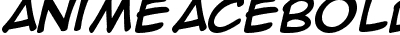 Anime Ace Bold