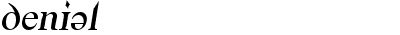 Denial2RegularItalics