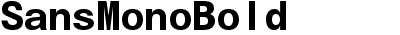 SansMono Bold