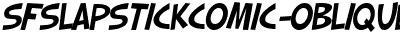 SF Slapstick Comic Oblique