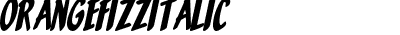 Orange Fizz Italic