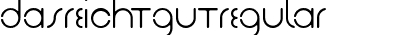 Das Reicht Gut Regular