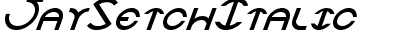 JaySetch Italic