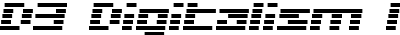 D3 Digitalism Italic