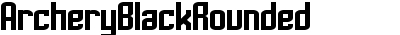 Archery Black Rounded