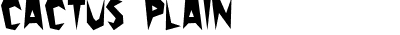 Cactus Plain