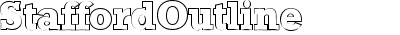 StaffordOutline Regular