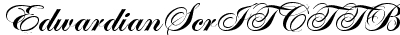 Edwardian Scr ITC TT Bold