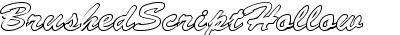 BrushedScript Hollow