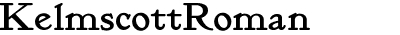 KelmscottRoman