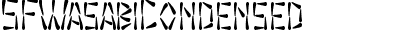 SF Wasabi Condensed