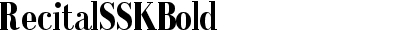 RecitalSSK Bold