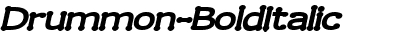 Drummon Bold Italic