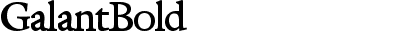 Galant Bold