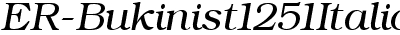 ER Bukinist 1251 Italic