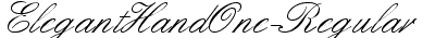 ElegantHandOne-Regular DB