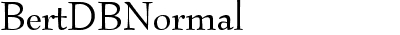 BertDB Normal