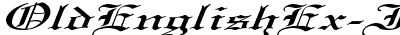 Old English Ex Italic