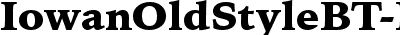Bitstream Iowan Old Style Black BT