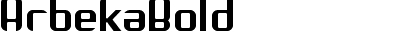 Arbeka  Bold