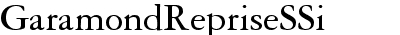 Garamond Reprise SSi