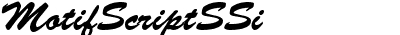 Motif Script SSi