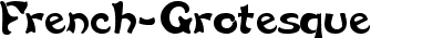 French Grotesque