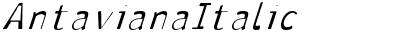 Antaviana Italic