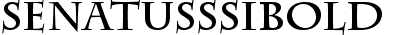Senatus SSi Bold
