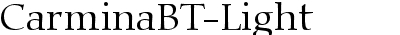 Carmina Lt BT Light
