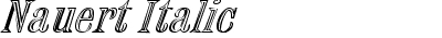Nauert Italic