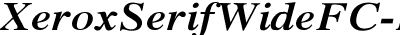 Xerox Serif Wide Bold Italic
