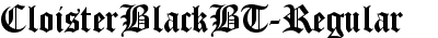 Cloister Black BT