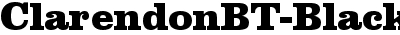 Clarendon Black BT
