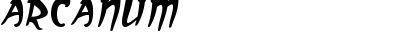 arcanum-italic-22208
