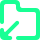 directory arrow down 1659 green
