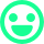emoji happy circle 550 green