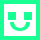 emoji happy square 398 green