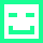emoji happy square 414 green