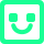 emoji happy square round 426 green
