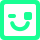 emoji happy square round 427 green