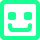 emoji happy square round 438 green
