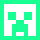 emoji minecraft square 409 green