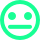 emoji neutral circle 553 green