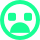 emoji sad circle 544 green