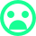 emoji sad circle 545 green