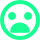 emoji sad circle 548 green