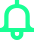 notification bell 1396 green